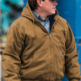 DRI-DUCK Cheyenne Boulder Cloth Hooded Jacket with Tricot Quilt Lining