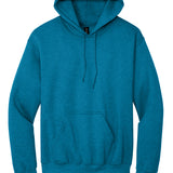 Gildan  Heavy Blend Hooded Sweatshirt - Heathered Colors - Custom Embroidery