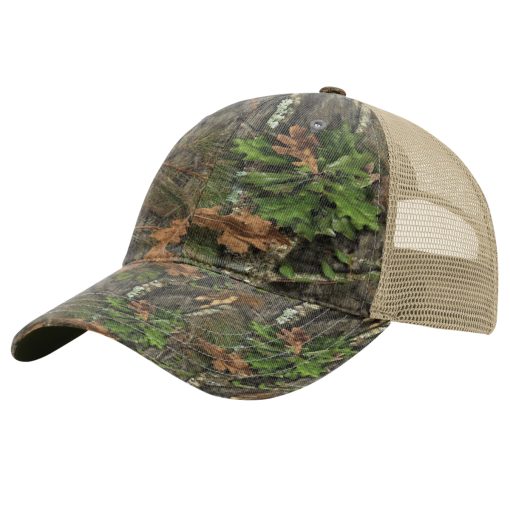 Richardson 111 Printed Washed Trucker - Custom Embroidered
