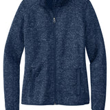 Port Authority Womens Sweater Fleece Jacket