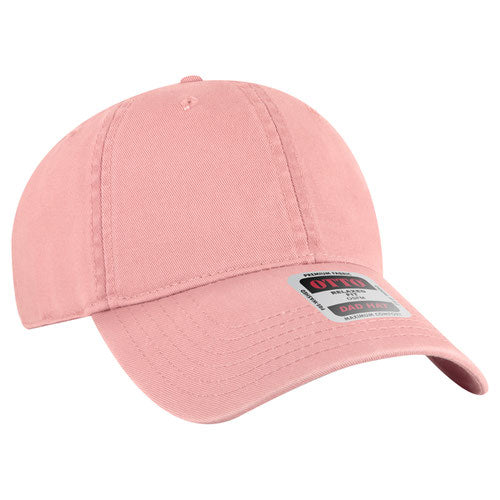 Otto 6 Panel Low Profile Dad Hat - Custom Embroidered