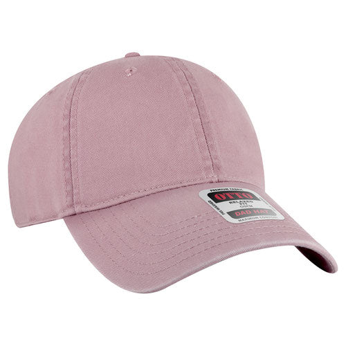 Otto 6 Panel Low Profile Dad Hat - Custom Embroidered