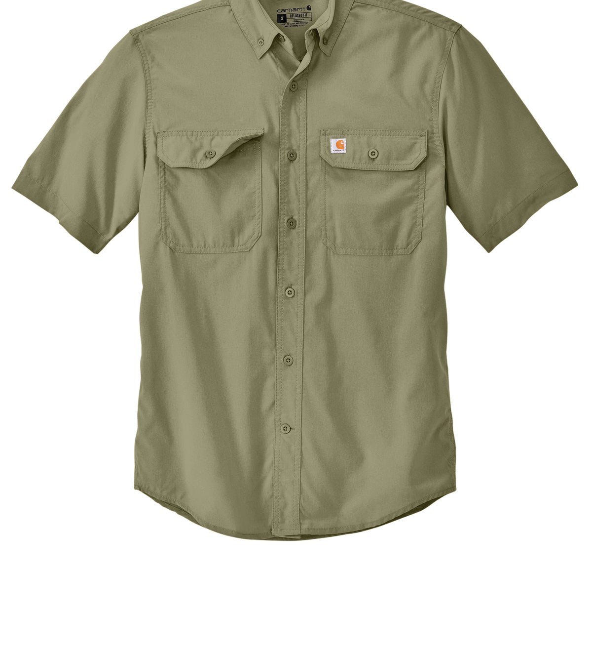 Carhartt Force Solid Short Sleeve Shirt - Custom Logo