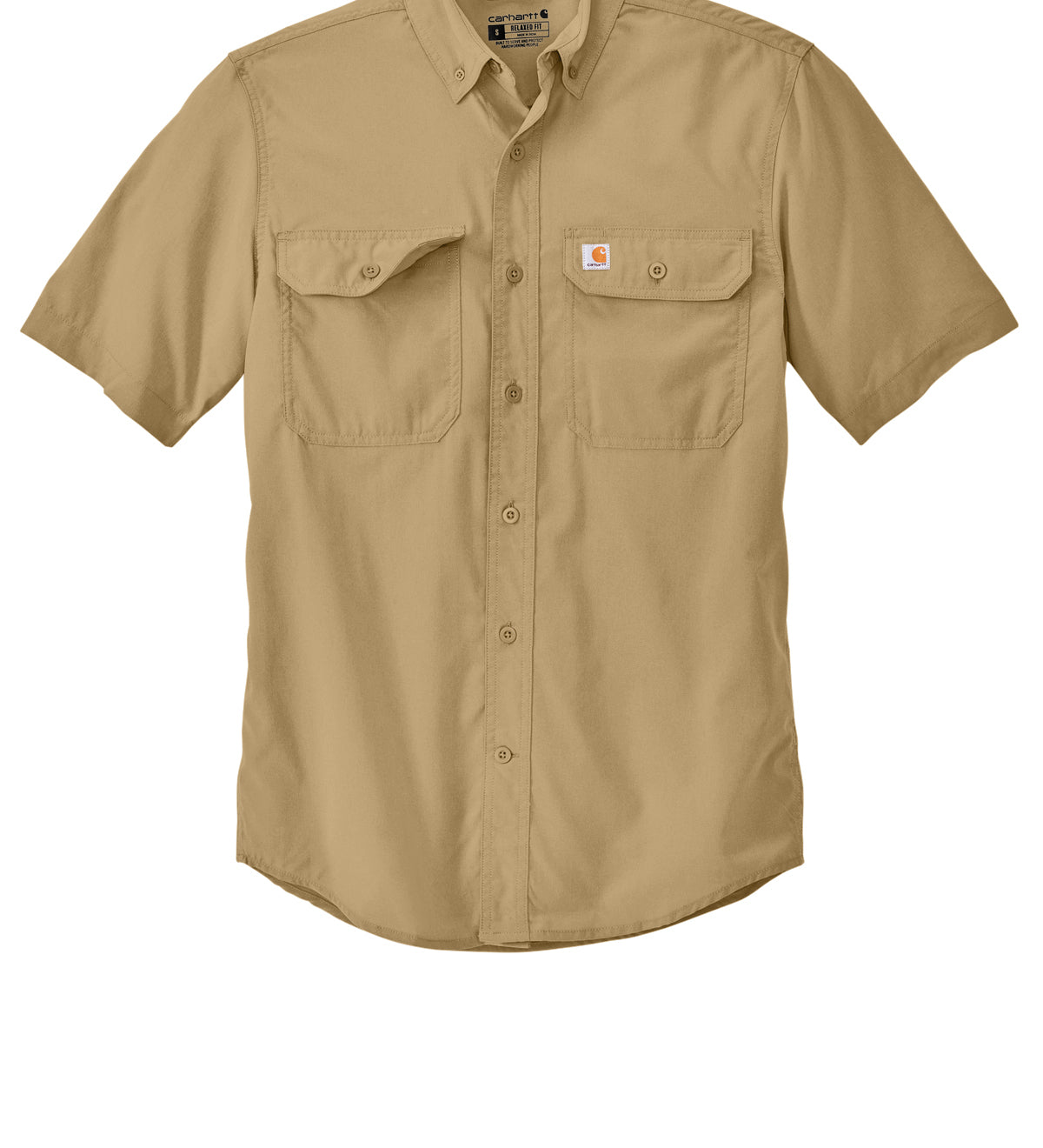 Carhartt Force Solid Short Sleeve Shirt - Custom Logo