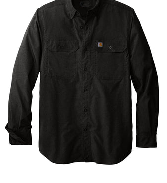 Carhartt Force Solid Long Sleeve Shirt - Custom Embroidery