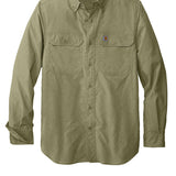 Carhartt Force Solid Long Sleeve Shirt - Custom Embroidery