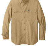Carhartt Force Solid Long Sleeve Shirt - Custom Embroidery