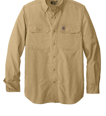 Carhartt Force Solid Long Sleeve Shirt - Custom Embroidery