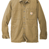 Carhartt Rugged Flex Fleece-Lined Shirt Jac -  Customized Logo