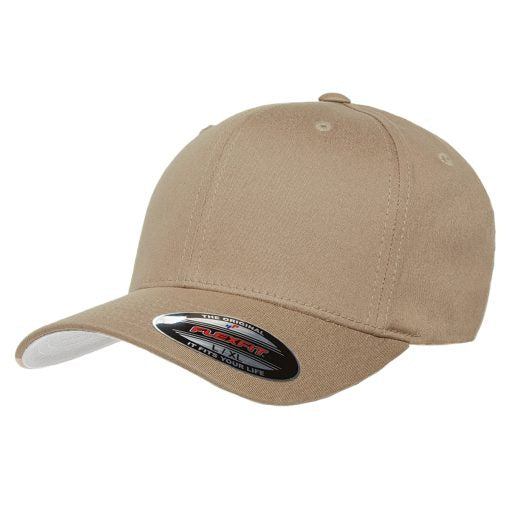 FlexFit 5001 Classic V-Flex Twill Cap - Custom Embroidered