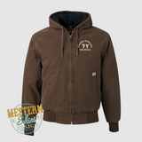 DRI-DUCK Cheyenne Boulder Cloth Hooded Jacket with Tricot Quilt Lining