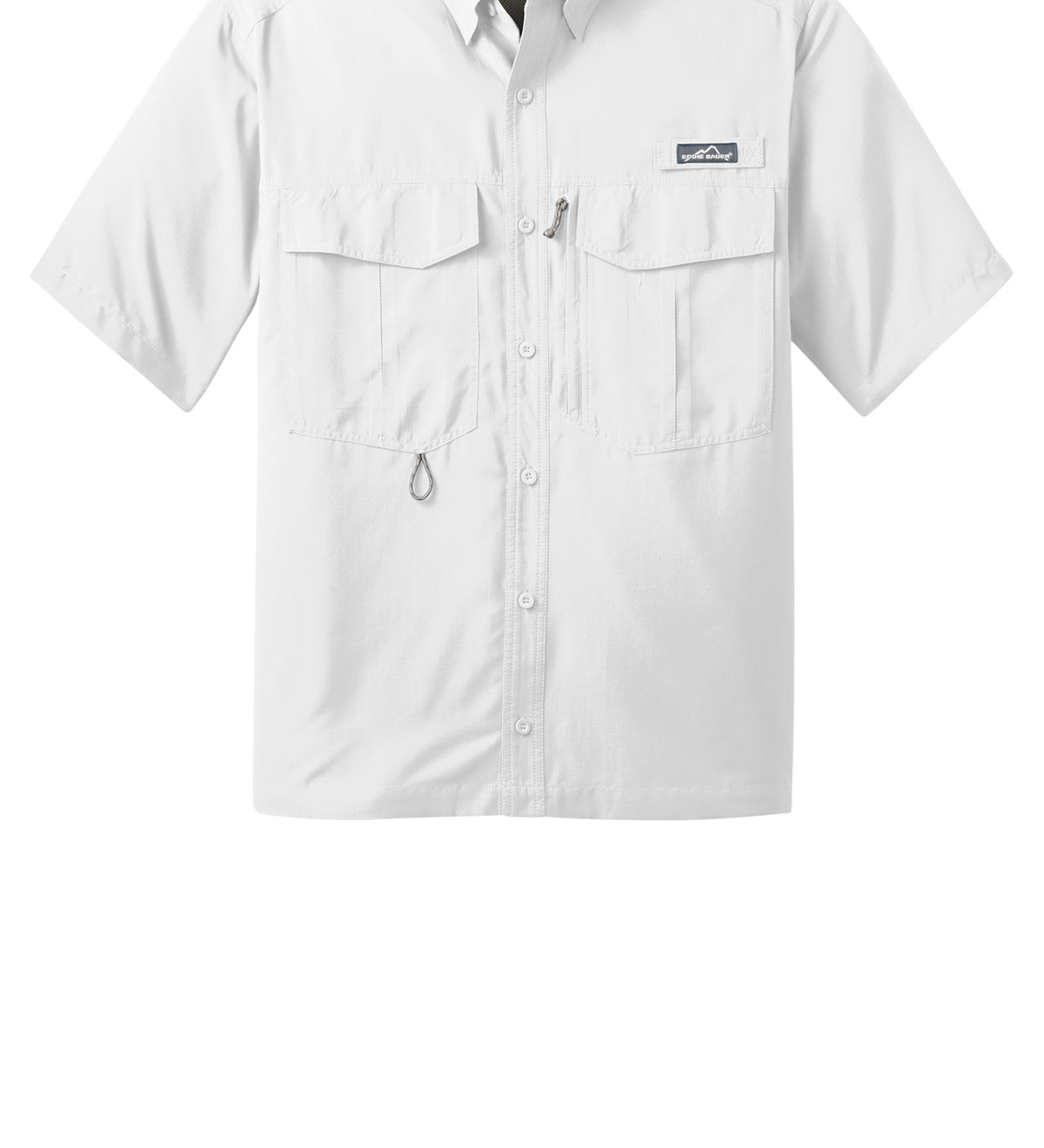 Eddie Bauer UV Short Sleeve Fishing Shirt