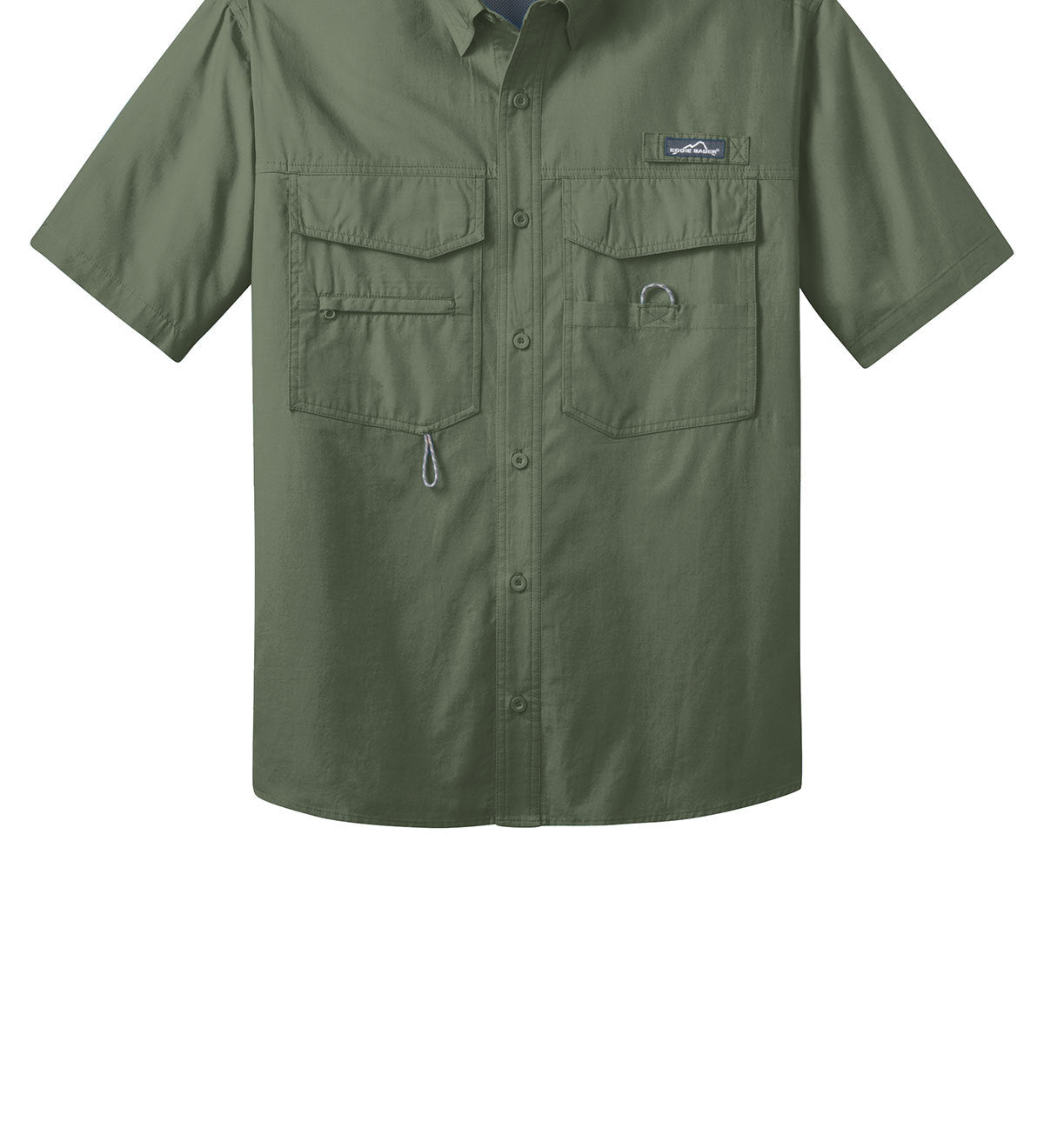 Eddie Bauer UV Short Sleeve Fishing Shirt