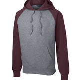 Sport-Tek Raglan Colorblock Pullover Hooded Sweatshirt