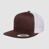 YP 6006 Flat Billed Trucker Hat - Custom Embroidery