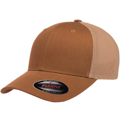 Flexfit 6511 Trucker Mesh Back Cap - Custom Embroidered