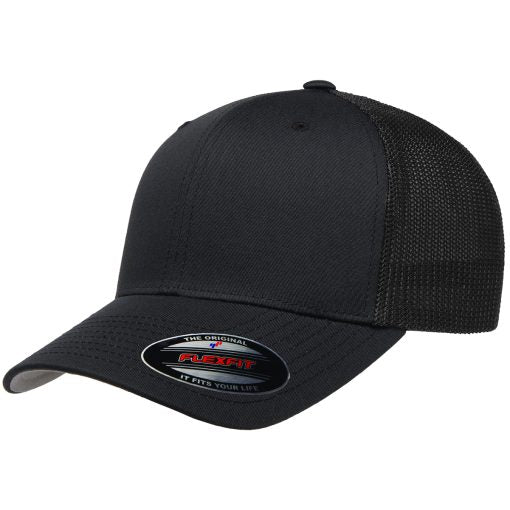 Flexfit 6511 Trucker Mesh Back Cap - Custom Embroidered
