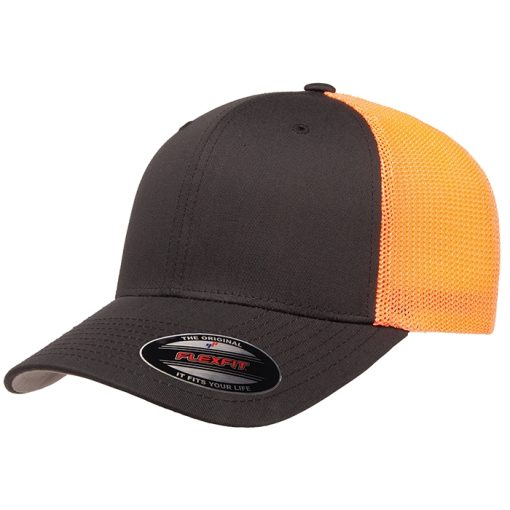 Flexfit 6511 Trucker Mesh Back Cap - Custom Embroidered