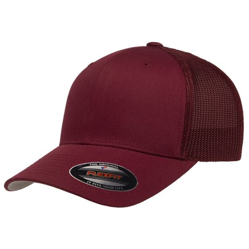 Flexfit 6511 Trucker Mesh Back Cap - Custom Embroidered