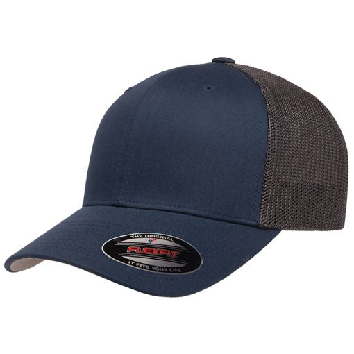 Flexfit 6511 Trucker Mesh Back Cap - Custom Embroidered