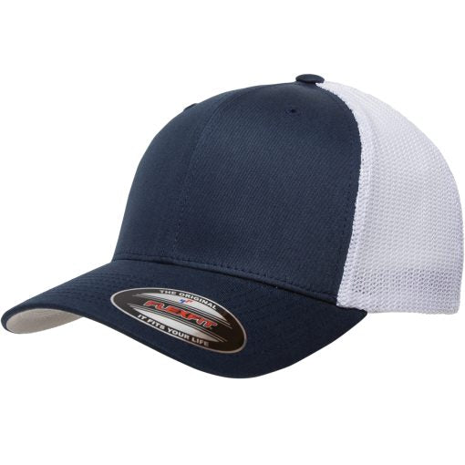 Flexfit 6511 Trucker Mesh Back Cap - Custom Embroidered