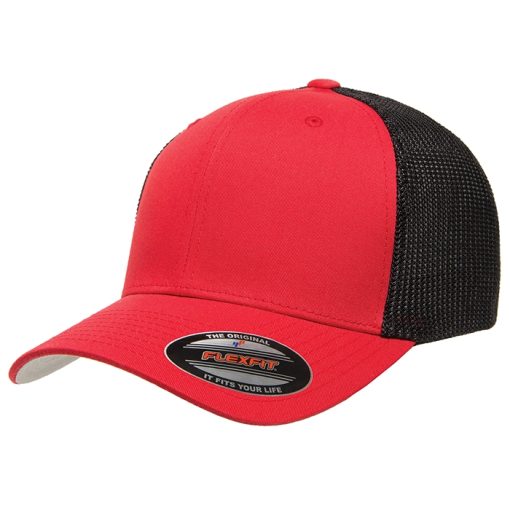Flexfit 6511 Trucker Mesh Back Cap - Custom Embroidered