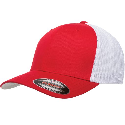 Flexfit 6511 Trucker Mesh Back Cap - Custom Embroidered