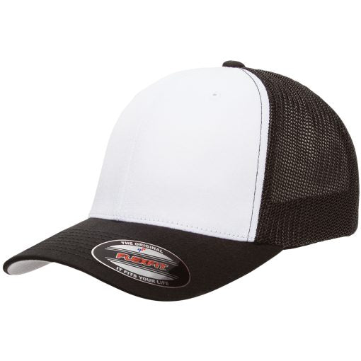 Flexfit 6511 Trucker Mesh Back Cap - Custom Embroidered