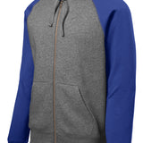 Sport-Tek Raglan Zip Up Hooded Sweatshirt
