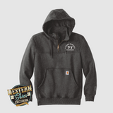Carhartt Paxton Heavyweight Rain Defender Quarter Zip Sweatshirt - Custom Logo
