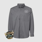 Dri Duck Craftsman Woven Long Sleeve Shirt - Personalized Logo