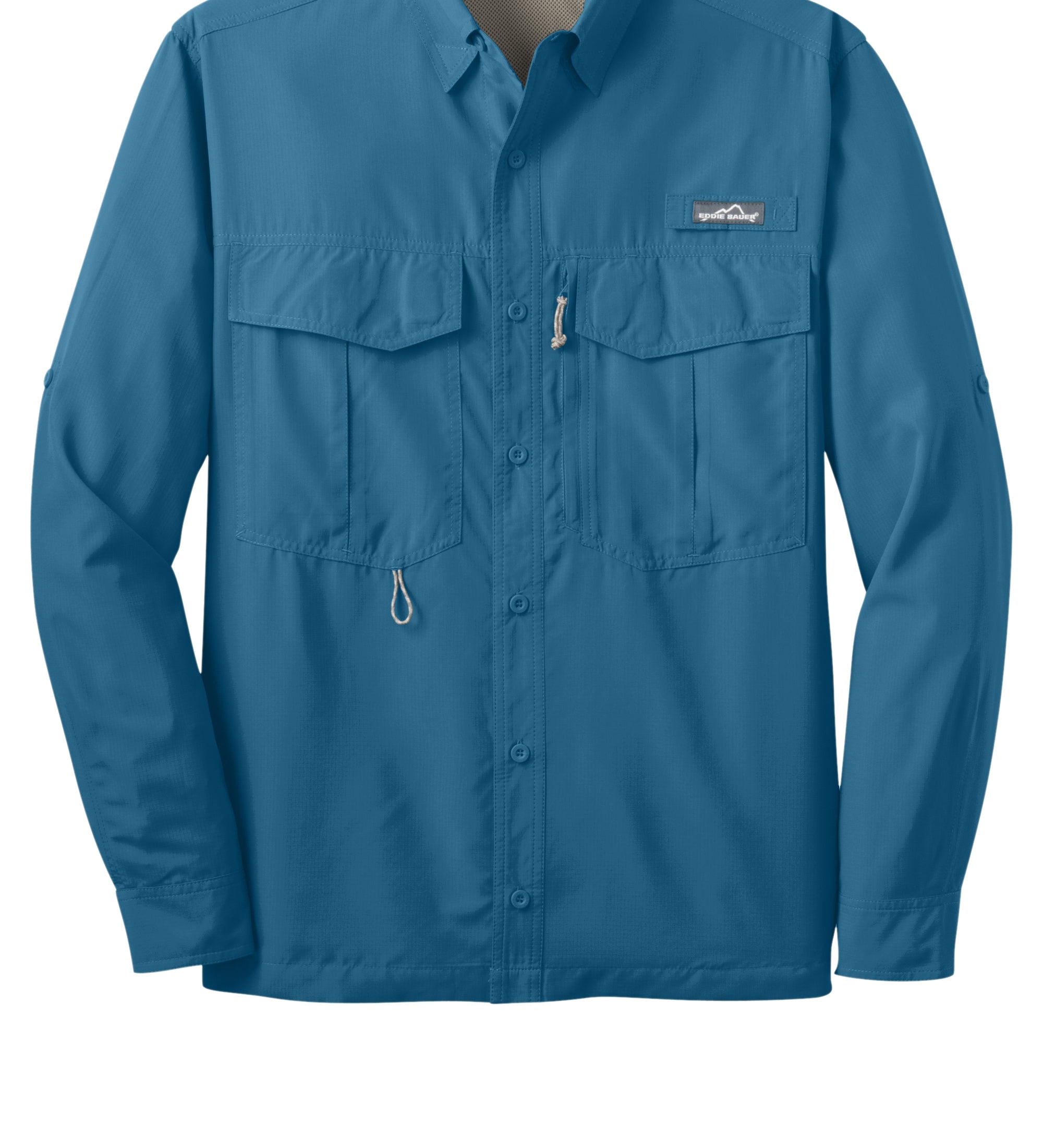 Eddie Bauer UV Long Sleeve Performance Fishing Shirt