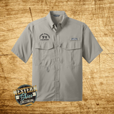 Eddie Bauer UV Short Sleeve Fishing Shirt