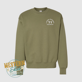 Hanes Ultimate Cotton Crewneck Sweatshirt - Custom Embroidery