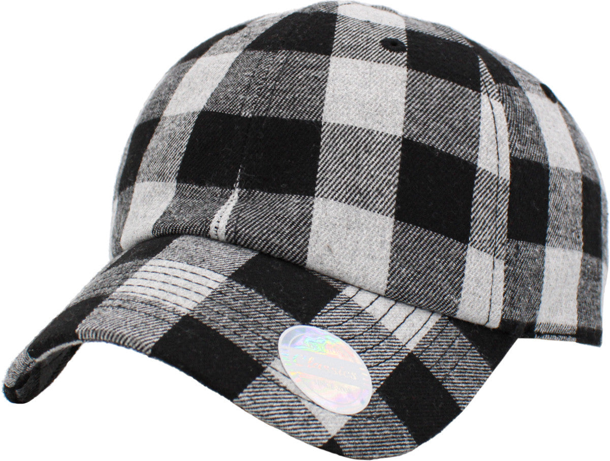 KB Buffalo Plaid Buckle - Custom Embroidered