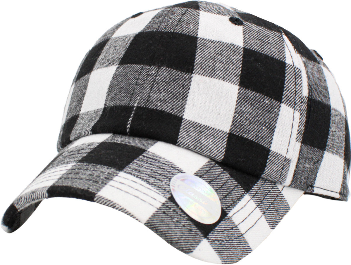 KB Buffalo Plaid Buckle - Custom Embroidered