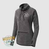 Sport-Tek Womens Triumph Cowl Neck Pullover