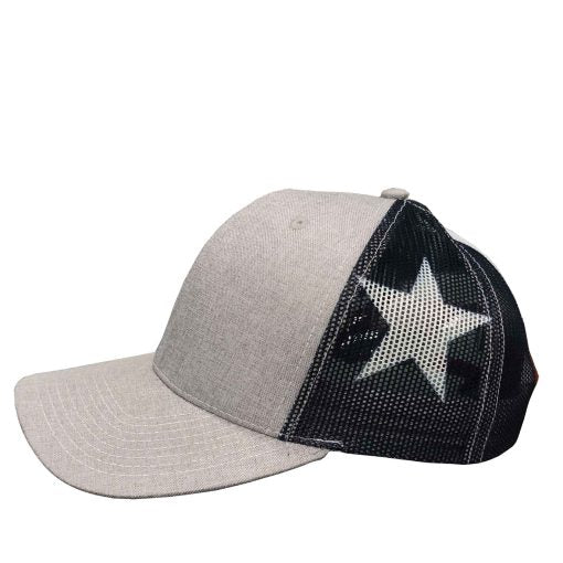 Printed Mesh Trucker Snapbacks - Custom Embroidery