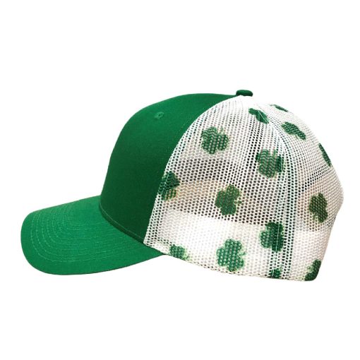 Printed Mesh Trucker Snapbacks - Custom Embroidery