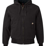 DRI-DUCK Cheyenne Boulder Cloth Hooded Jacket with Tricot Quilt Lining