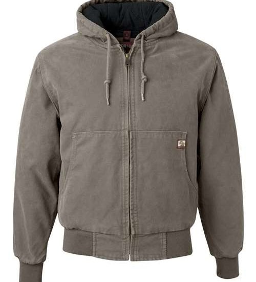 DRI-DUCK Cheyenne Boulder Cloth Hooded Jacket with Tricot Quilt Lining