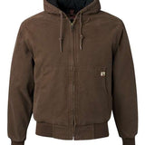 DRI-DUCK Cheyenne Boulder Cloth Hooded Jacket with Tricot Quilt Lining