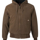 DRI-DUCK Cheyenne Boulder Cloth Hooded Jacket with Tricot Quilt Lining