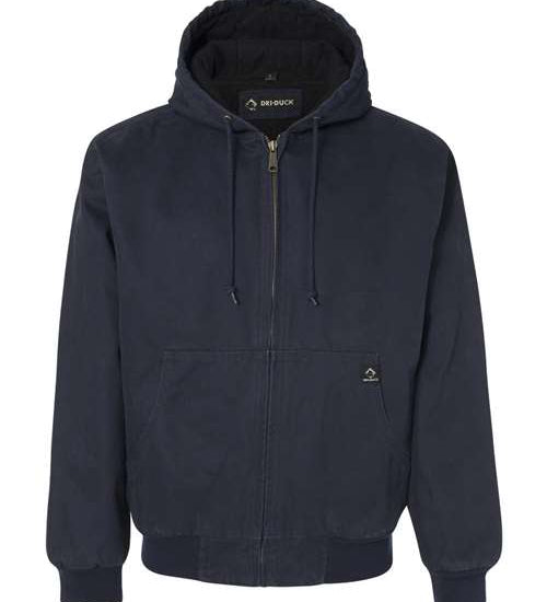 DRI-DUCK Cheyenne Boulder Cloth Hooded Jacket with Tricot Quilt Lining