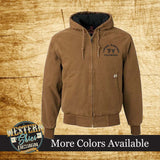 DRI-DUCK Cheyenne Boulder Cloth Hooded Jacket with Tricot Quilt Lining