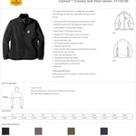 Carhartt Crowley Soft Shell Jacket - Western Skies Design Company