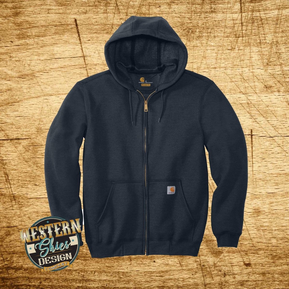 Carhartt Midweight Zip Up Sweatshirt - Western Skies Design Company