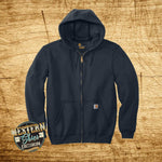 Carhartt Midweight Zip Up Sweatshirt - Western Skies Design Company