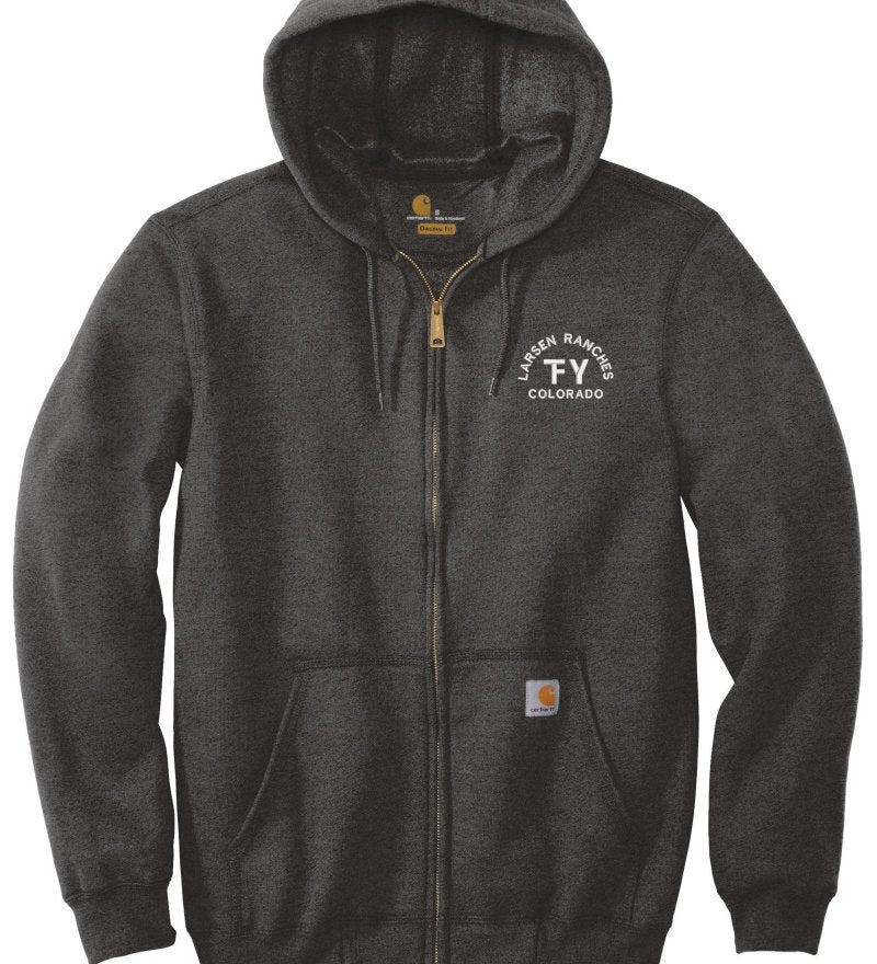Carhartt Midweight Zip Up Sweatshirt - Western Skies Design Company