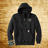 Carhartt Paxton Heavyweight Rain Defender Quarter Zip Sweatshirt - Western Skies Design Company